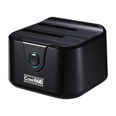 CineRAID CR-H238 USB 3.1 Gen 2 Type-C Dual-Bay Drive Dock and Duplicator CR-H238