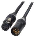 Laird Digital Cinema 12V DC Power Cable 4-Pin Male to 4-Pin Female XLR 10 ft RD1-PWR18-10