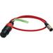 Laird Digital Cinema Red One Camera TA3M Mini XLR to Female 3-Pin XLR Audio Input Cable - 18" RD1-TA3M-XF-18IN