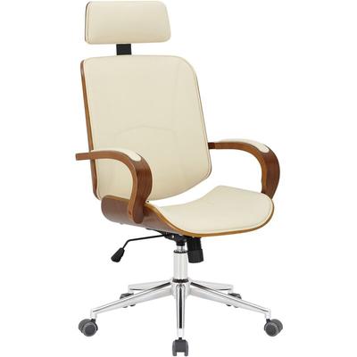 Bürostuhl Dayton walnuss/creme Image