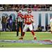 Patrick Mahomes Kansas City Chiefs Unsigned Super Bowl LIV Throwing Horizontal Photograph