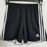 Adidas Shorts | Adidas Womens Small Black Athletic Running Shorts | Color: Black/White | Size: S