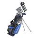 MACGREGOR Herren DCT3000 Mens Package Golf Club Bag Set Golfschläger, Schwarz/Royal, 5-SW, Putter