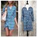Anthropologie Dresses | Anthropologie Maeve Ikat Shirtdress- Xs | Color: Blue | Size: Xs