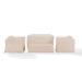 4Pc Furniture Cover Set Tan - Loveseat, 2 Chairs, & Coffee - Crosley MO75000-TA