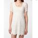Urban Outfitters Dresses | Beautiful Boho Lace Dress Pins And Needles | Color: Cream/White | Size: M