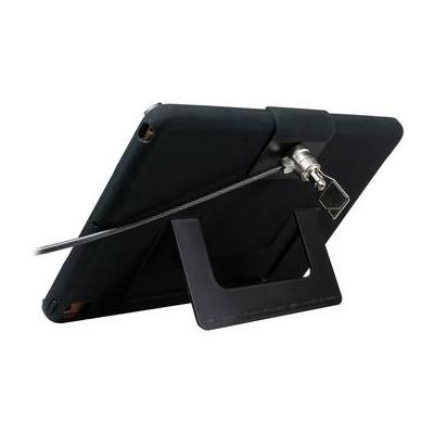CTA Digital Security Case with Kickstand & Anti-Theft Cable for iPad (Black) PAD-SCKT10