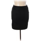 Charlotte Russe Casual Skirt: Black Bottoms - Women's Size 14