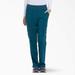 Dickies Women's Eds Essentials Tapered Leg Cargo Scrub Pants - Caribbean Blue Size M (DK005)