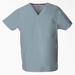 Dickies Eds Signature V-Neck Scrub Top - Gray Size 4Xl (83706)