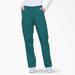 Dickies Women's Eds Signature Cargo Scrub Pants - Teal Size XS (86106)