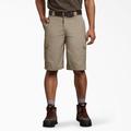Dickies Men's Flex Regular Fit Cargo Shorts, 11" - Desert Sand Size 30 (WR556)