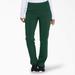 Dickies Women's Eds Essentials Tapered Leg Cargo Scrub Pants - Hunter Green Size S (DK005)