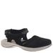 Easy Spirit Esplash - Womens 8.5 Black Sandal W2