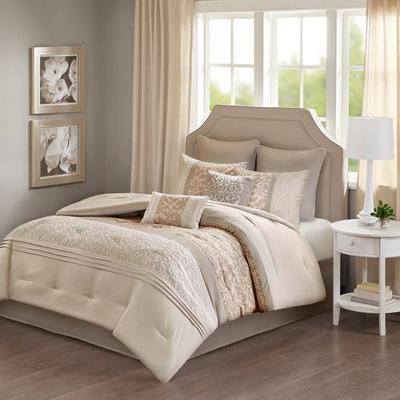 Ramsey Comforter Bed Set Natural, Queen, Natural