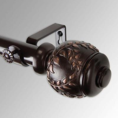 Cornelia Single Decorative Curtain Rod Set, 160