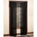 Emelia Sheer Curtain Panel, 60 x 84, Black