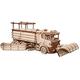 EWA Eco-Wood-Art SNOWTRUCK EWA EcoWoodArt 3D Holzpuzzle für Jugendliche und Erwachsene-Mechanisches Schneepflug-LKW-Modell-DIY-Bausatz, Selbstmontage, kein Kleber erforderlich