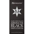 Montezumas Chocolate Absolute Black 100 Percent Dark Chocolate Bar, 12 * 100g