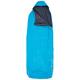 Salewa Unisex Erwachsene Micro II 650 Quattro Powerloft Sleeping Bag Schlafsack, Blue Danube, Right