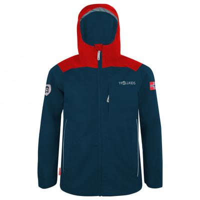 Trollkids - Kids Bergen Jacket - Regenjacke Gr 110 blau