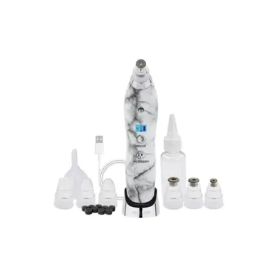 Michael Todd Beauty Sonic Refresher Patented Wet/dry Sonic Microdermabrasion & Pore Extraction System With Micromist Technology, White