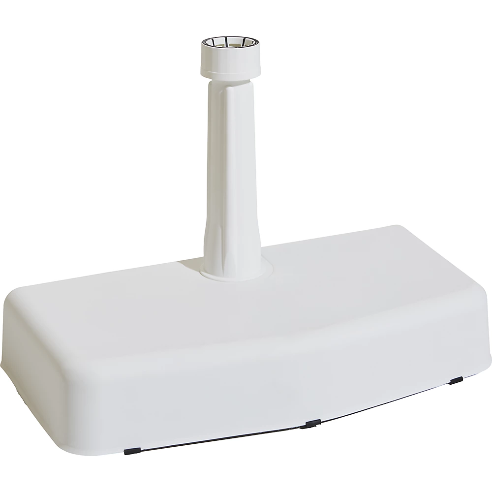 Pied rectangulaire pour parasol - kaiserkraft