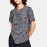 Under Armour Tops | 3/$60 Under Amour Do Work Asymmetrical Scribble T- | Color: Pink/White | Size: S