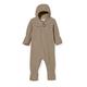 Sterntaler Unisex Baby Overall, Braun Melange, 56