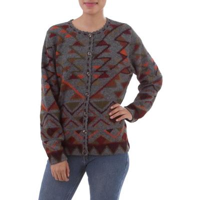 Inca Nobility,'100% Alpaca Inca Geometric Pattern ...