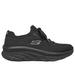 Skechers Women's Work Relaxed Fit: D'Lux Walker SR - Ozema Sneaker | Size 8.0 Wide | Black | Textile/Synthetic