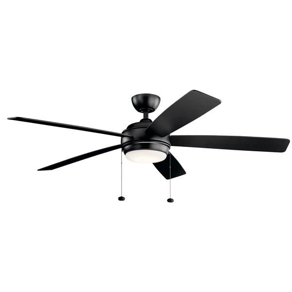 Kichler Lighting Starkk 60 Inch Ceiling Fan with Light Kit - 330180SBK
