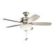 Kichler Lighting Terra 52 Inch Ceiling Fan with Light Kit - 330347NI