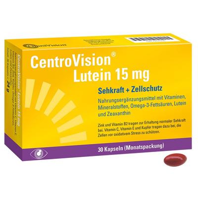Centrovision Lutein 15 mg Kapseln 30 St Image