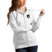 Women's Antigua White Milwaukee Brewers Team Victory Full-Zip Hoodie