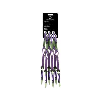 Wild Country Climbing Session Quickdraw Set Purple/Green 6X12cm 40-0000002003