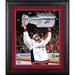 Alex Ovechkin Washington Capitals Framed Autographed 16" x 20" 2018 Stanley Cup Champions Raising Photograph - Suede Mat Upgrade