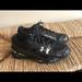 Under Armour Shoes | Black And Silver Under Armour Kids Sneakers | Color: Black/Silver | Size: Kids 3.5