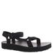 Teva Midform Universal Leather - Womens 9 Black Sandal Medium