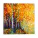 East Urban Home 'Autumn's Palette' By Kimberly Adams Graphic Art Print on Canvas Canvas, Cotton in Green | 12 H x 12 W x 1.5 D in | Wayfair