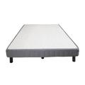 Home by Hollywood Enforce Platform Base Bed Frame Metal in Brown | 14 H x 53 W x 75 D in | Wayfair EPB3440F