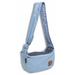 Touchdog Canine-Spine Over-the-Shoulder Hands-Free Pet Carrier Polyester in Blue | 6.1 H x 11 W x 19.9 D in | Wayfair B89BLMD