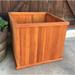 Loon Peak® Fung Planter Box Wood in Brown | 24 H x 28 W x 28 D in | Wayfair 3F768B6F5B0C4FCD9117F91C8FB7080A