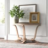 Kelly Clarkson Home Adagio 48" Console Table Wood in Brown/Gray | 30 H x 48 W x 18 D in | Wayfair LARK1334 25434519
