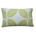 August Grove® Lachance Linen Lumbar Pillow Polyester/Polyfill/Down/Feather/Linen in Yellow | 12 H x 20 W x 4 D in | Wayfair