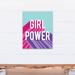 Isabelle & Max™ Bernstein Girl Power Canvas Art Canvas in Indigo | 20 H x 16 W x 1.25 D in | Wayfair D07C0FFDCDB14A4B8068856276B6645F