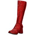 Ellie Shoes Women's Gogo-g Boot, Red, 10 US/10 M US