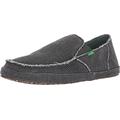 Sanuk Herren Rounder Slip-On-Loafer, Schwarz-Pirate Black, 39.5 EU