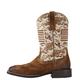 Ariat Men's Sport Patriot Western Boot, Deer tan/Black camo Print, 13 D US