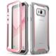 i-Blason Samsung Galaxy S8 Plus Hülle [Ares] Handyhülle 360 Grad Case Robust Schutzhülle Cover mit eingebautem Displayschutz für Galaxy S8 + Plus, Pink - 6.2 Zoll